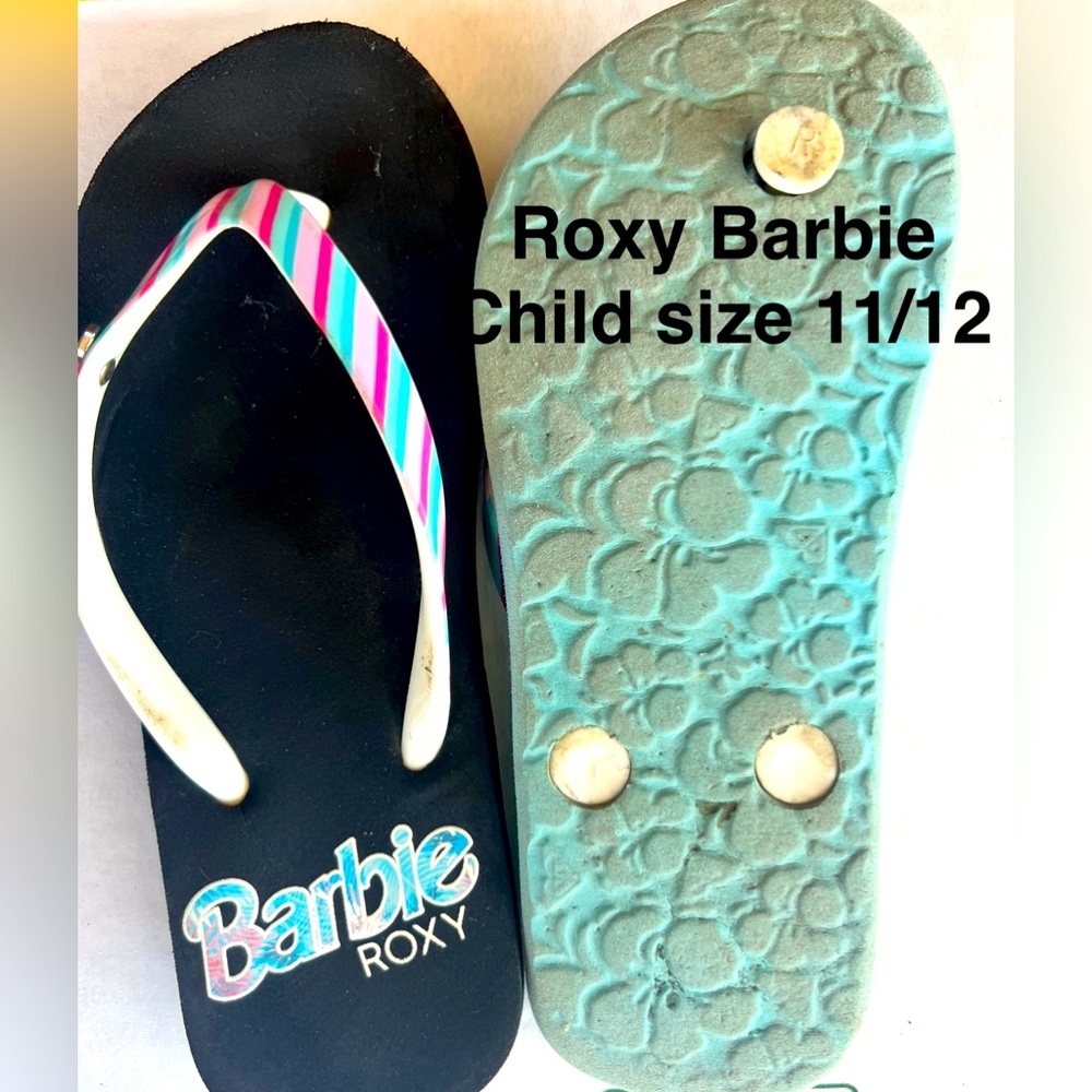 Roxy Flip flops. Barbie style
